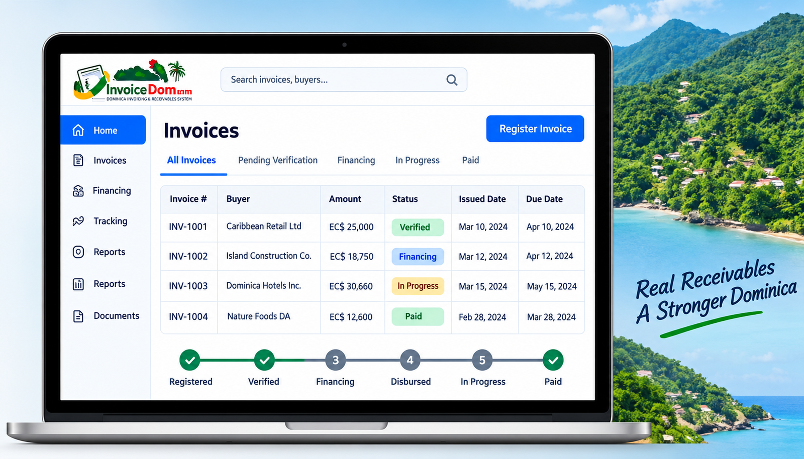 Invoice Dom Platform Preview